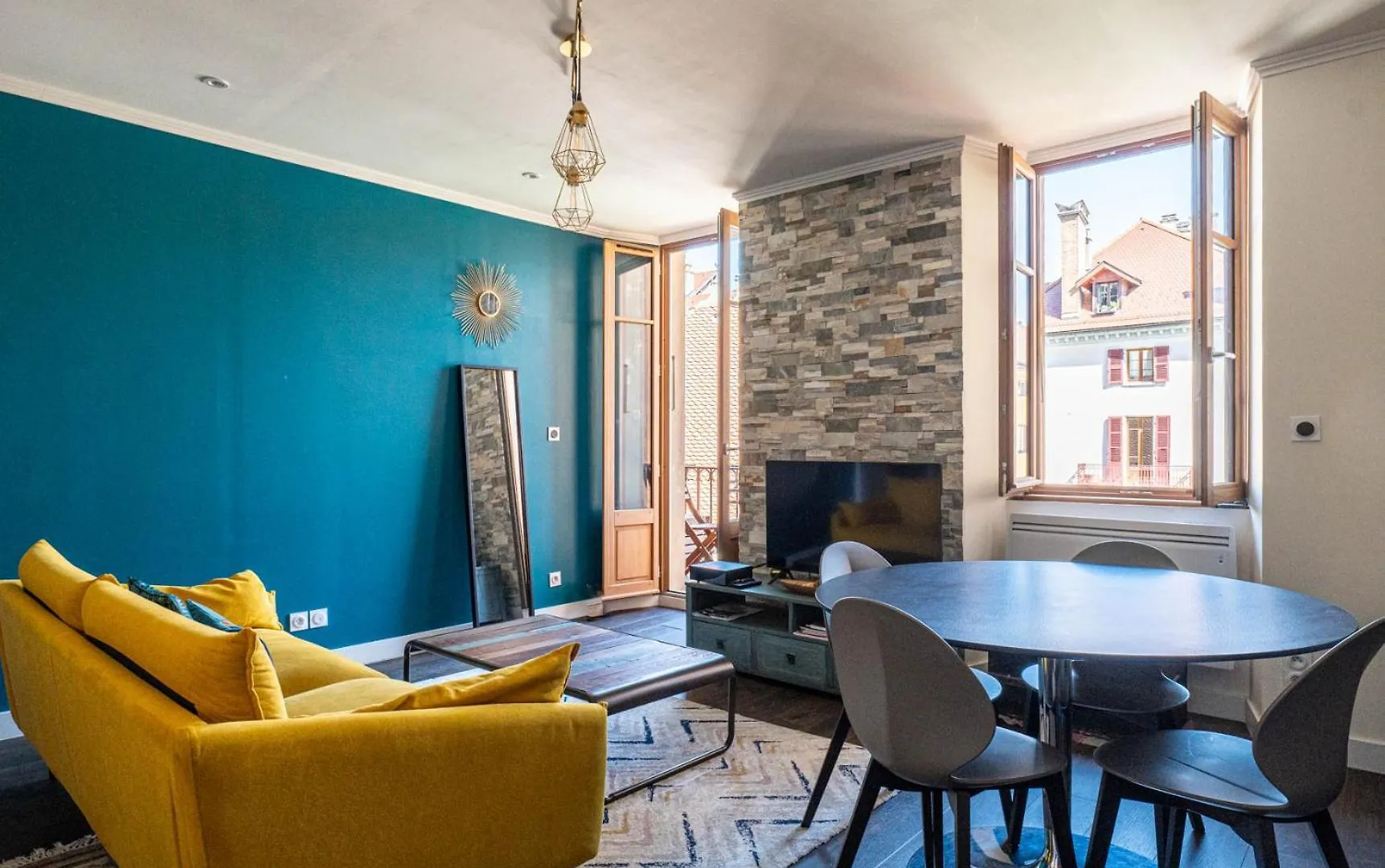 Apartamento L'Anneciano - Balcon - Chambre - Vue Annecy