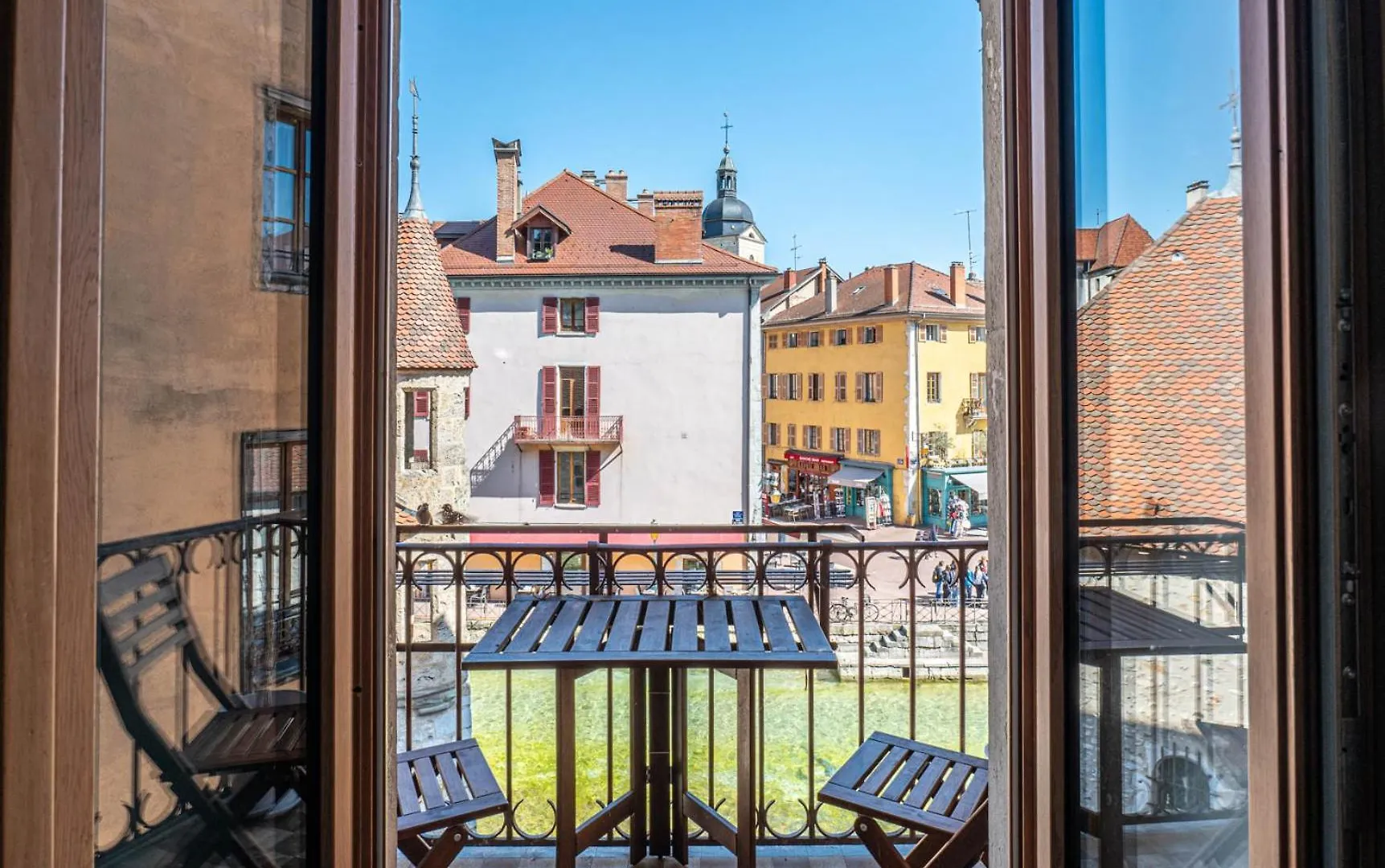 L'Anneciano - Balcon - Chambre - Vue Annecy Francia